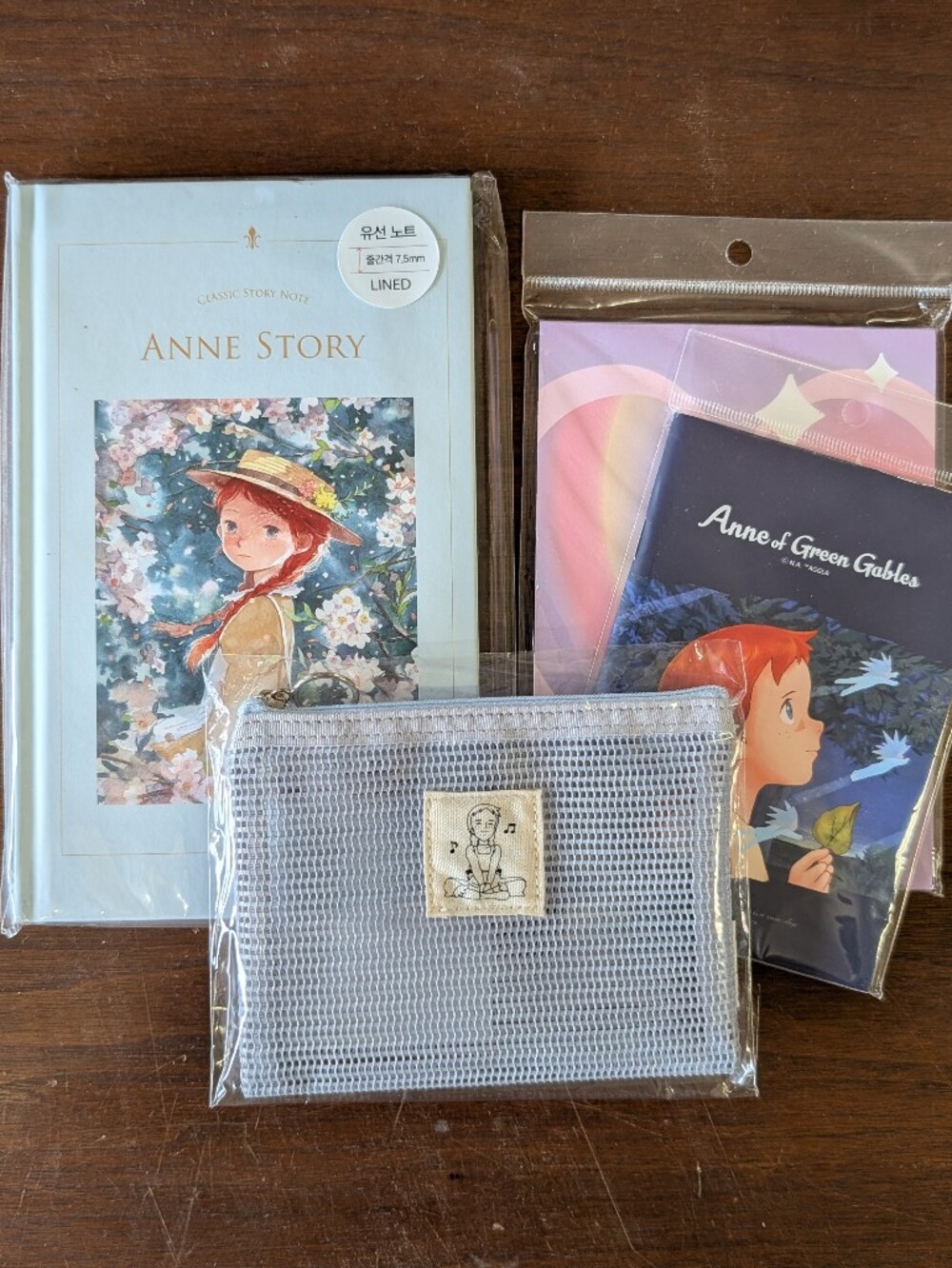 Anime Anne Of Green Gables Notebook Bundle